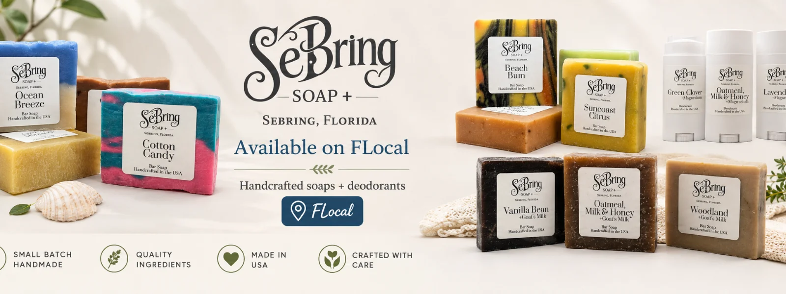 Sebring Soap + by Adams Trading Company